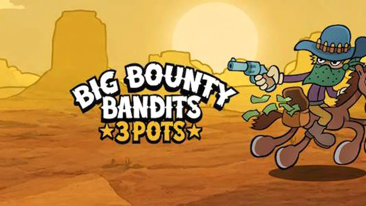Cena temática de Velho Oeste em Big Bounty Bandits: 3 Pots